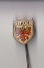 Oostenrijk Tirol speldje, Verzamelen, Speldjes, Pins en Buttons, Gebruikt, Niet vindbaar, Niet vindbaar, Speldje of Pin