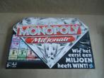 Monopoly Miljonair, Wie het eerste een miljoen heeft wint!, Ophalen of Verzenden