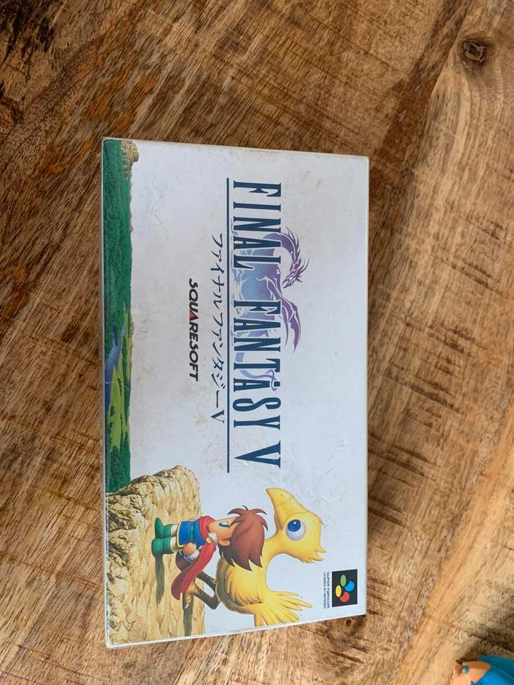 Final Fantasy V  Super Famicom SUPER DONKEY KONG  japan game, Hobby en Vrije tijd, Gezelschapsspellen | Kaartspellen, Zo goed als nieuw