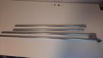 Verandastang met powergrip 4-delig 350 cm staal, Ophalen, Zo goed als nieuw