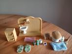Sylvanian families toiletset compleet, Ophalen of Verzenden, Zo goed als nieuw, Poppenhuis
