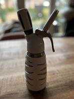 Te koop slagroomspuit, Ophalen of Verzenden, Zo goed als nieuw, Rvs of Chroom