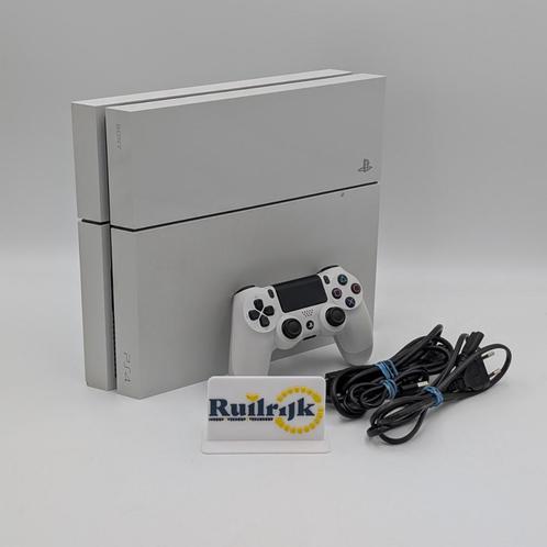 Sony Playstation 4 500Gb Wit - Nette staat, Spelcomputers en Games, Spelcomputers | Sony PlayStation 4, Zo goed als nieuw