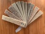 Bunch met staaltjes tapijt vloerbedekking crème / beige, Ophalen of Verzenden, Zo goed als nieuw, Materiaal