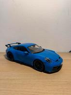 Maisto Porsche 911 (991) GT3 shark blue 1:18, Ophalen of Verzenden, Zo goed als nieuw, Auto, Maisto