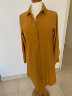 Lange okergele blouse / jas maat 38, Kleding | Dames, Maat 38/40 (M), Geel, Ophalen of Verzenden, Zo goed als nieuw