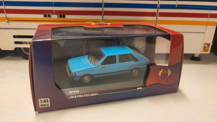 IST Models FSO Polonez Light Blue - 1978, Hobby en Vrije tijd, Modelauto's | 1:43, Zo goed als nieuw, Auto, Overige merken, Ophalen of Verzenden