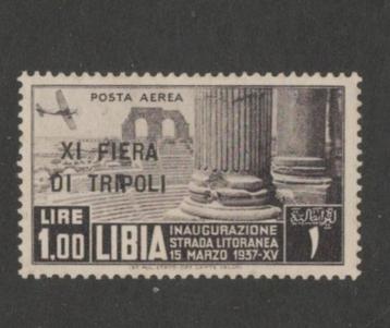 1937 1 lire-LIBIA Italiaanse kolonie-luchtpost  beschikbaar voor biedingen