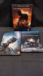 The Dark knight trilogie DVD & blu-ray, Ophalen of Verzenden, Zo goed als nieuw, Actie
