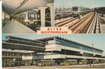 METRO ROTTERDAM ONDERGRONDS STATION VIADUCT ZUIDPLEIN BUSSEN, Verzamelen, Ansichtkaarten | Nederland, Gelopen, Zuid-Holland, 1960 tot 1980