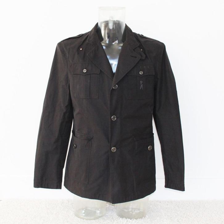 Guess By Marciano Jasje (L) € 100,-, Kleding | Heren, Kostuums en Colberts, Zo goed als nieuw, Maat 52/54 (L), Zwart, Ophalen of Verzenden