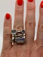 K698 Prachtige zilveren dryberg kern ring maat 17, Sieraden, Tassen en Uiterlijk, Ringen, 17 tot 18, Ophalen of Verzenden, Dame