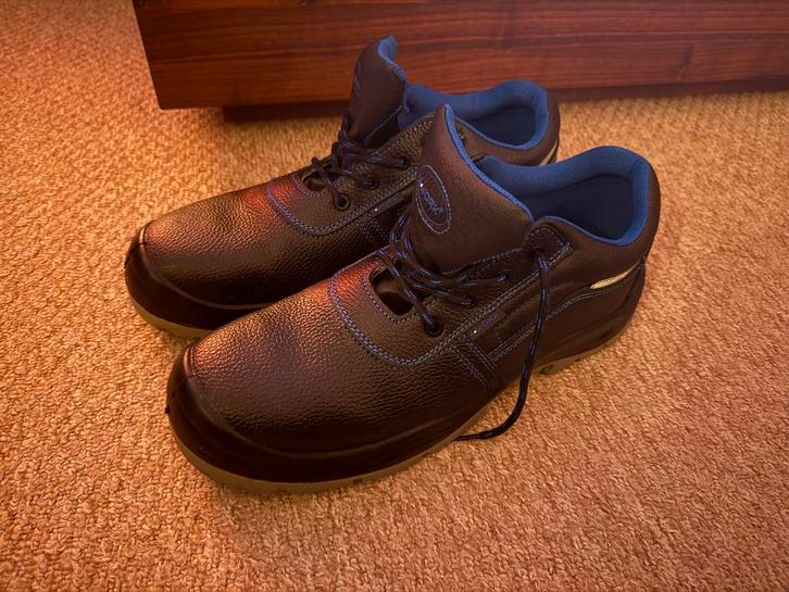 4WORK Veiligheidsschoenen 4W15 Zwart Maat 47 - ZGAN!, Kleding | Heren, Schoenen, Zo goed als nieuw, Werkschoenen, Zwart, Ophalen of Verzenden