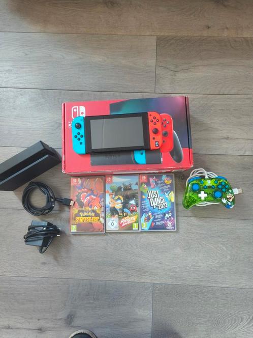 Nintendo Switch Bundel, Spelcomputers en Games, Spelcomputers | Nintendo Switch, Gebruikt, Switch Original, Ophalen