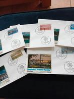 5 Duitse eerstedag enveloppen Dampfschiffer., Ophalen of Verzenden, Europa