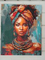 Zelfgeschilderd portret schilderij, Antiek en Kunst, Kunst | Schilderijen | Modern, Ophalen