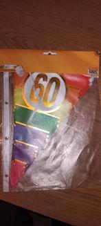 vlaggenlijn 60 jaar, Ophalen of Verzenden, Versiering, Verjaardag