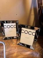 Set van 2 Coco Fotolijsten met Spiegelrand, Ophalen of Verzenden, Zo goed als nieuw