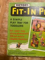 Vintage puzzel van Victory Fit-In Picture 1977, Ophalen of Verzenden, 10 tot 50 stukjes, Gebruikt