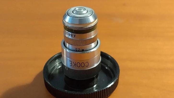 Cooke 50x/0.95 Microscoop Objectief, Audio, Tv en Foto, Optische apparatuur | Microscopen, Zo goed als nieuw, Onderdelen of Toebehoren