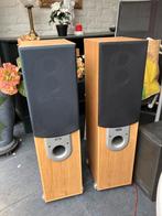 Eltax Silverstone 200 Beech Luidsprekers, Audio, Tv en Foto, Luidsprekers, Gebruikt, 60 tot 120 watt, Front, Rear of Stereo speakers