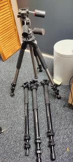 camera statieven, Audio, Tv en Foto, Fotografie | Statieven en Balhoofden, Ophalen, Gebruikt, Driepoot, Met balhoofd