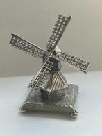 Antieke zilveren miniatuur molen, Antiek en Kunst, Verzenden, Zilver