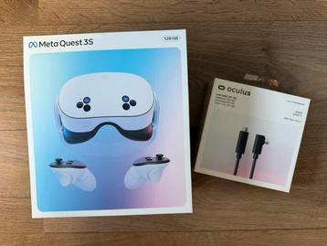 Meta Quest 3S + Link Cable (+ garantie) beschikbaar voor biedingen