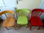 oude cafe stoelen, Huis en Inrichting, Drie, Gebruikt, Ophalen, Overige kleuren