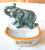 Sexbierum antiek plateel porselein Olifant souvenir bakje, Antiek en Kunst, Antiek | Keramiek en Aardewerk, Ophalen of Verzenden