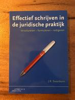 Effectief schrijven in de juridische praktijk, Boeken, Studieboeken en Cursussen, Ophalen, Zo goed als nieuw, Alpha, HBO