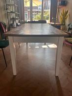 Grote eettafel, Huis en Inrichting, Tafels | Eettafels, Ophalen, Gebruikt, 50 tot 100 cm, Vijf personen of meer