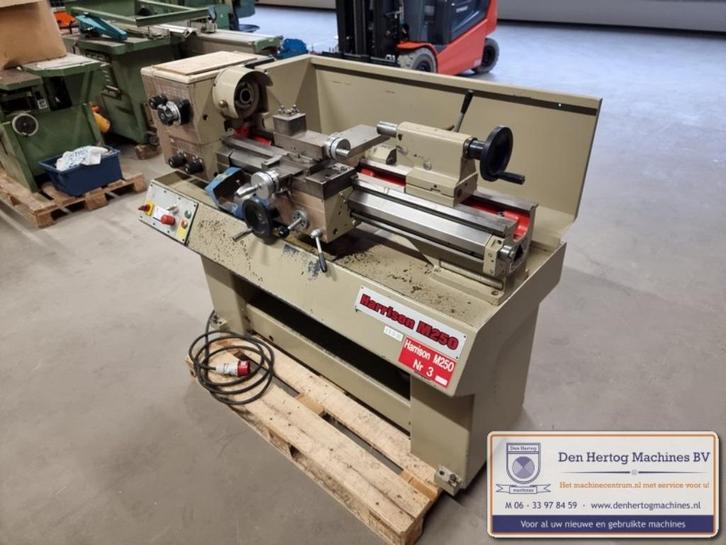 Harrison draaibank M250 metaaldraaibank werkplaats onderhoud, Doe-het-zelf en Verbouw, Draaibanken, Gebruikt, Metaaldraaibank