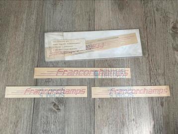 Nieuw origineel Franchorchamps stickerset Ford Siërra beschikbaar voor biedingen