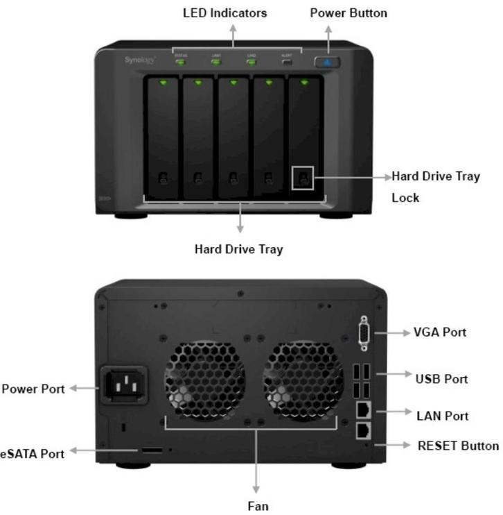 Synology DS1010+, Computers en Software, NAS, Gebruikt, Ophalen