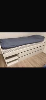 Zou goed als nieuw, Ophalen, 90 cm, Eenpersoons, Wit