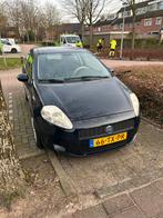 Fiat Punto 1.4 3DR 2007 Blauw, Auto's, Voorwielaandrijving, Stof, Blauw, Elektrische buitenspiegels