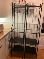 2 metalen etagere rekken, Huis en Inrichting, Woonaccessoires | Etagères, Ophalen of Verzenden