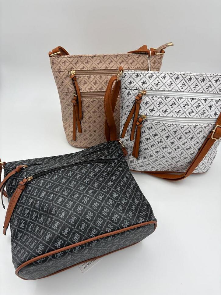 Print bag 5 kleuren, Sieraden, Tassen en Uiterlijk, Tassen | Damestassen, Nieuw, Schoudertasje, Ophalen of Verzenden