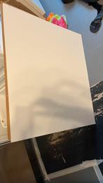GRATIS twee dunne mdf platen een kant wit 3mm dik, Ophalen, Zo goed als nieuw