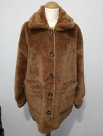 NIEUW Teddy jas Tramontana maat L aan 2 zijden te dragen, Kleding | Dames, Jassen | Winter, Maat 38/40 (M), Bruin, Tramontana
