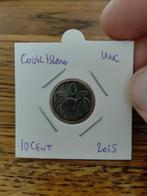 Cook Island 10 Cent 2015 , UNC, Postzegels en Munten, Verzenden, Losse munt