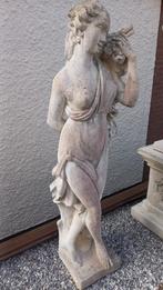 Tuinbeeld Romeinse dame vrouw beton, Tuin en Terras, Tuinbeelden, Ophalen of Verzenden