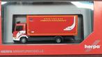 Mercedes Benz Atego 2010 Feuerwehr 1;87 Herpa Pol, Hobby en Vrije tijd, Ophalen of Verzenden, Nieuw, Bus of Vrachtwagen, Herpa