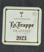 Emaille reclamebord La Trappe Trappist Gouverneur 2023, Ophalen of Verzenden, Zo goed als nieuw, Reclamebord