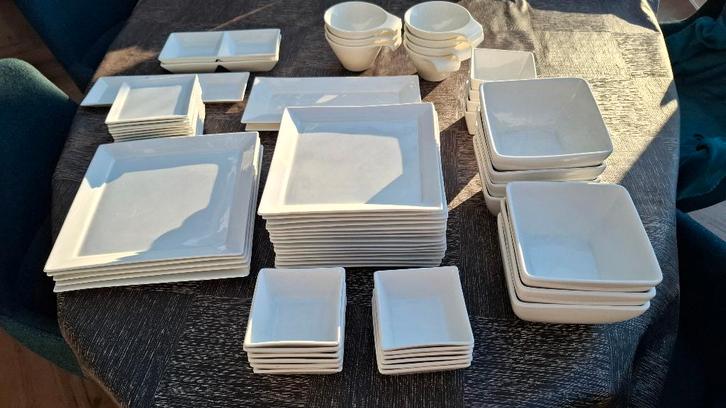 Palmer Servies (horeca kwaliteit), Huis en Inrichting, Keuken | Servies, Zo goed als nieuw, Compleet servies, Overige stijlen