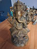 Antiek Bronzen Ganesha Beeld in Topstaat, Ophalen of Verzenden