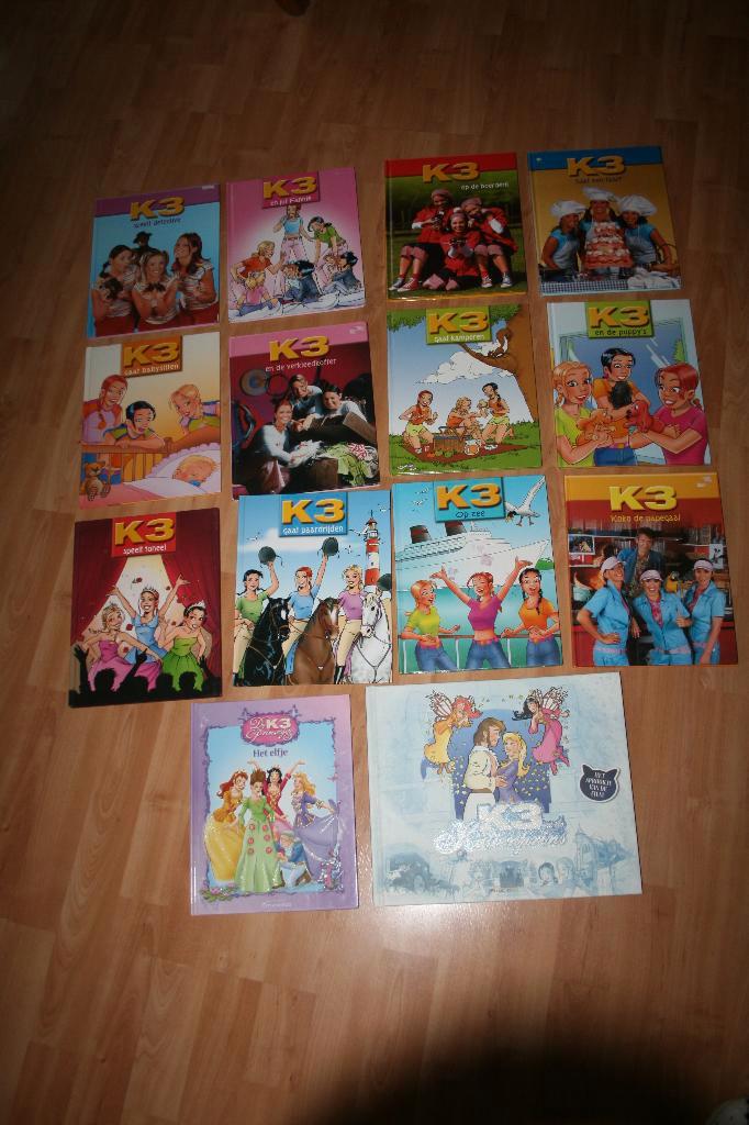 14x Studio 100 K3 boeken, Boeken, Kinderboeken | Jeugd | onder 10 jaar, Gelezen, Fictie algemeen, Ophalen of Verzenden