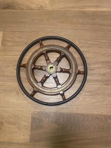 Antiek/Vintage Stuurwiel - Prachtig Decoratief Item beschikbaar voor biedingen