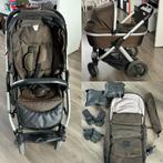 Mutsy transit combi kinderwagen bruin met accesoires, Kinderen en Baby's, Kinderwagens en Combinaties, Gebruikt, Combiwagen, Mutsy